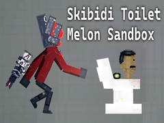 Lojë Skibidi Toilet Melon Sandbox