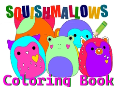 Lojë Squishmallow Coloring Book