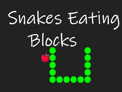 Lojë Snakes Eating Blocks