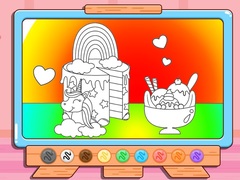 Lojë Coloring Book: Unicorn Chef