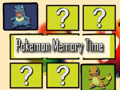 Lojë Pokemon Memory Time