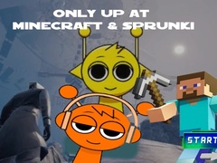 Lojë Only Up At Minecraft & Sprunki