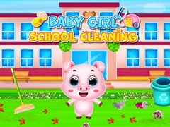 Lojë Baby Girl School Cleaning