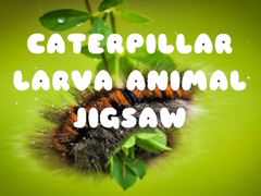 Lojë Caterpillar Larva Animal Jigsaw