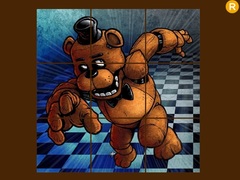 Lojë Fnaf Freddy Sliding Puzzle