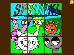 Lojë Sprunki Sliding Puzzle