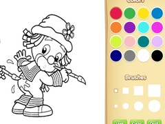 Lojë Clown Coloring Book For Adults