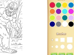 Lojë Bigfoot Coloring Book