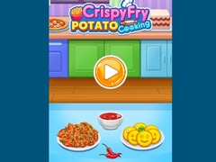 Lojë Crispy Fry Potato Cooking