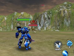 Lojë Jurassic Dinosaur Mech Battle