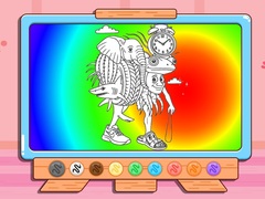 Lojë Coloring Book: Brainrot Animals Merge