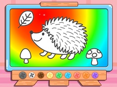Lojë Coloring Book: Hedgehog