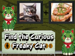 Lojë Find the Curious Freaky Cat