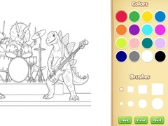 Lojë Dinosaur Coloring Book For Kids