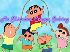 Lojë Mr Shinchan Crayon Solving
