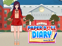Lojë Paper Doll Diary: Dress Up DIY