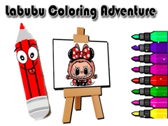 Lojë Labubu Coloring Adventure