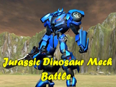 Lojë Jurassic Dinosaur Mech Battle