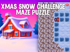 Lojë Xmas Snow Challenge Maze Puzzle
