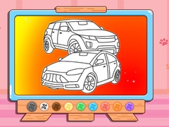 Lojë Coloring Book: Sports Car