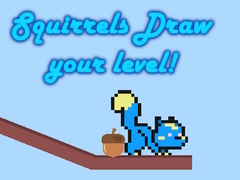 Lojë Squirrels Draw your level!