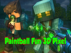 Lojë Paintball fun 3D Pixel 