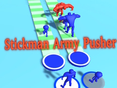 Lojë Stickman Army Pusher