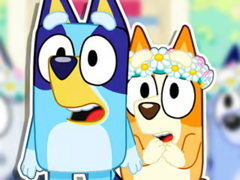 Lojë Jigsaw Puzzle: Bluey Kindergarten