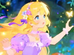 Lojë Jigsaw Puzzle: Firefly Princess