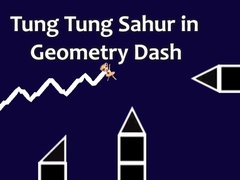 Lojë Tung Tung Sahur in Geometry Dash