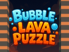 Lojë Bubble Lava Puzzle