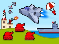 Lojë Bomber Plane: 2D Air Strike