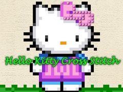 Lojë Hello Kitty Cross Stitch