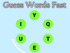 Lojë Guess Words Fast