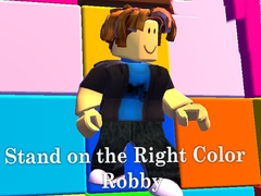 Lojë Stand on the Right Color Robby