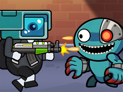 Lojë Space Survival Rainbow Friends Monster