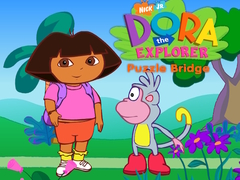 Lojë Dora The explorer Puzzle Bridge