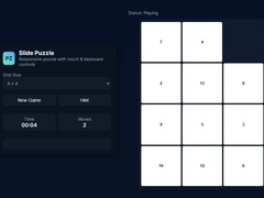 Lojë Sliding Puzzle