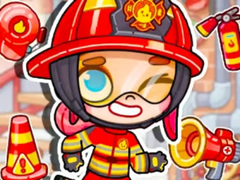 Lojë Jigsaw Puzzle: Avatar World Fire Station