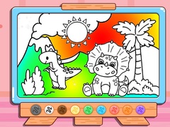 Lojë Coloring Book: Jurassic Dinosaurs