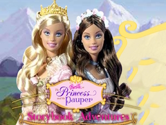 Lojë Barbie as the Princess and the Pauper Storybook Adventures