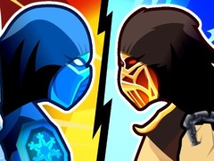 Lojë Stickman Kombat 2D