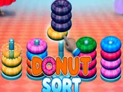 Lojë Donut Sort
