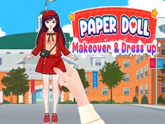 Lojë Paper Doll Makeover Dress Up