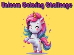 Lojë Unicorn Coloring Challenge