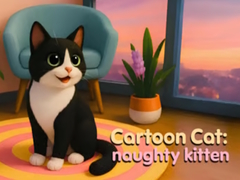 Lojë Cartoon Сat: naughty kitten