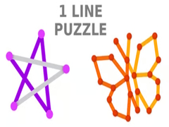 Lojë 1 LINE Puzzle