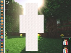 Lojë Draw a Skin for Mineblock with Physics