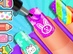 Lojë Coloring Book: Girls Nail Art Design