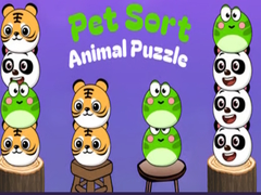 Lojë Pet Sort Animal Puzzle